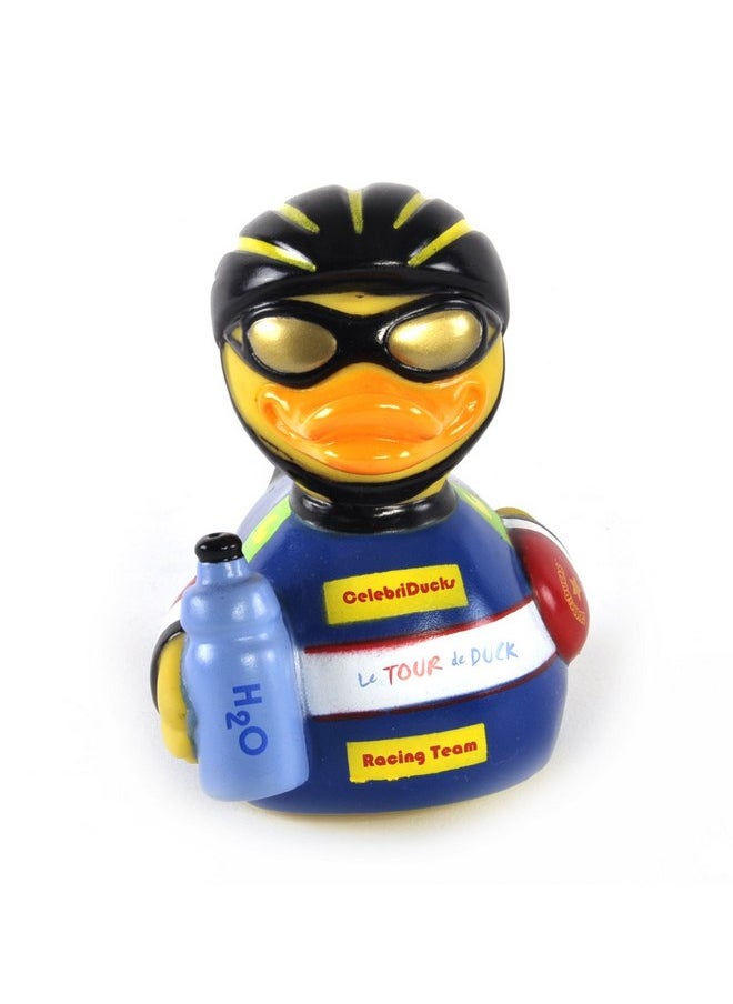 CelebriDucks Floating Rubber Ducks - Collectible Bath Toy Gift for Kids & Adults of All Ages (Le Tour de Duck)