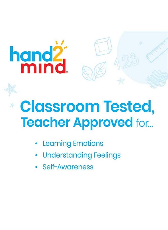 hand2mind See My Feelings Mirror, Play Therapy Toys, Mindfulness for Kids, Emotional Regulation for Kids, Social Emotional Learning Activities, Calm Down Corner Supplies, Calming Corner (Set of 1)