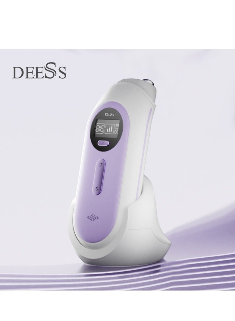 Rf Ems Skin Care Beauty Device Radio Frequency Anti Aging Microcurrent Face Lifting Instrument Purple