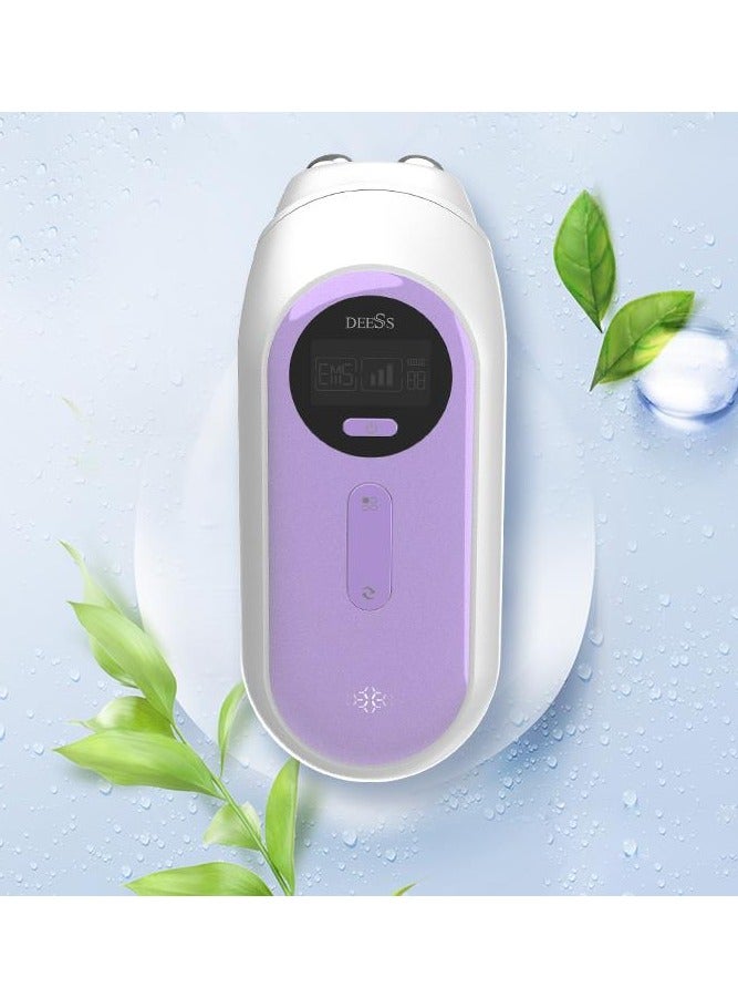 GP520 Skin Care Tools, RF+LED Light Technology Facial Treatment Device, Facial Massager, EMS Skin Tightening Machine, 3 Levels Energy, Anti-Aging, Wrinkle Reduction, Skin Rejuvenation