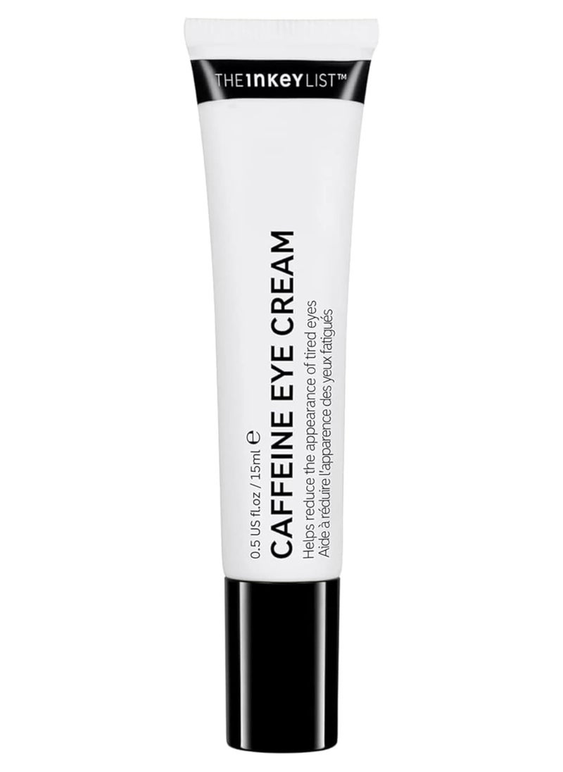 The INKEY List Caffeine Eye Cream Helps Dark Circles and Tired Eyes 15ml