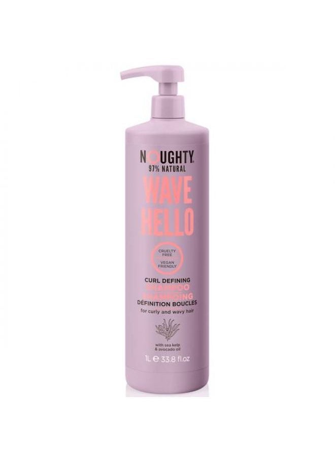 Noughty Wave Hello Shampoo 1000ml