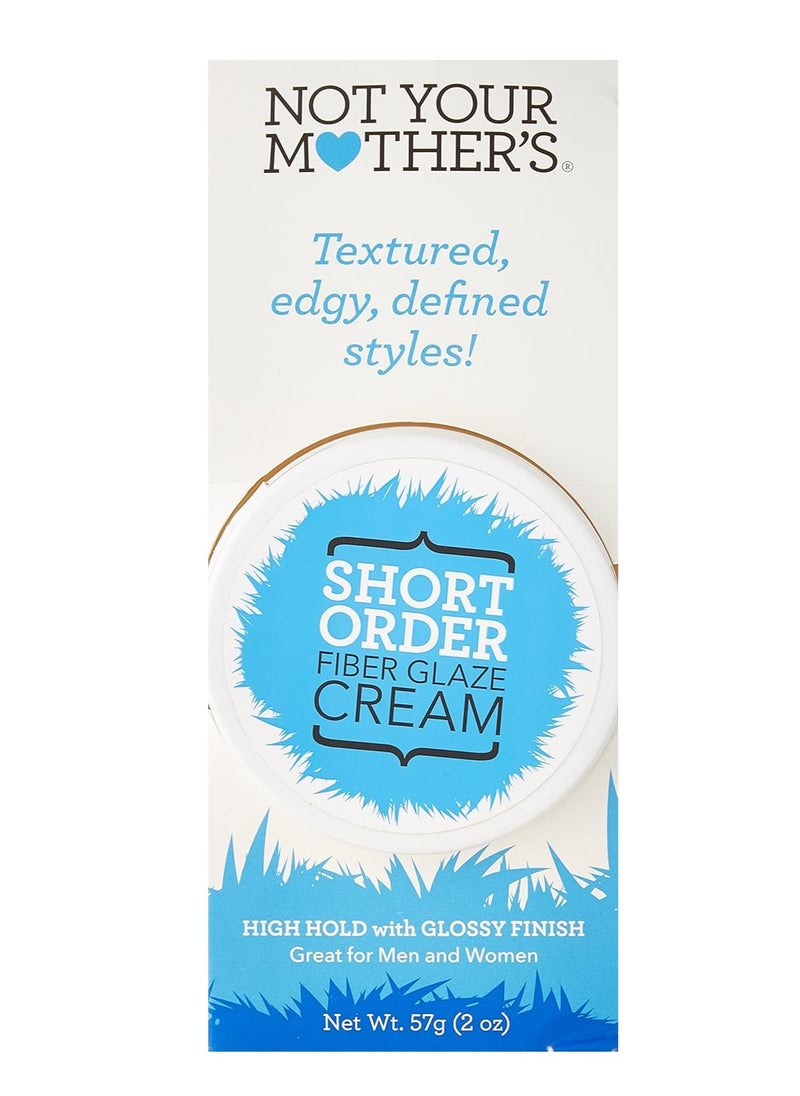 Not Your Mother's Short Order Fiber Glaze Cream, 2 Ounce
