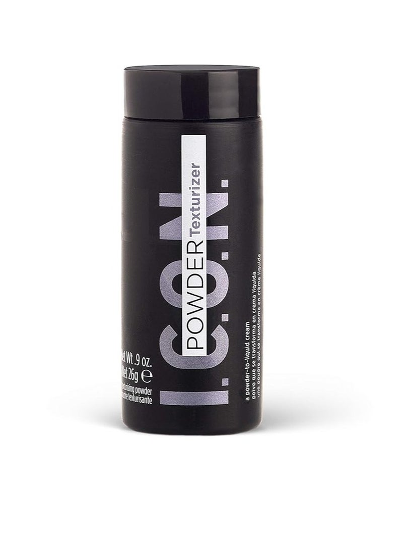 K I.C.O.N. Powder Texturizer,Thickening Product, Fine-Hair Volumizer, Oily-Scalp Product, 0.9 Ounces