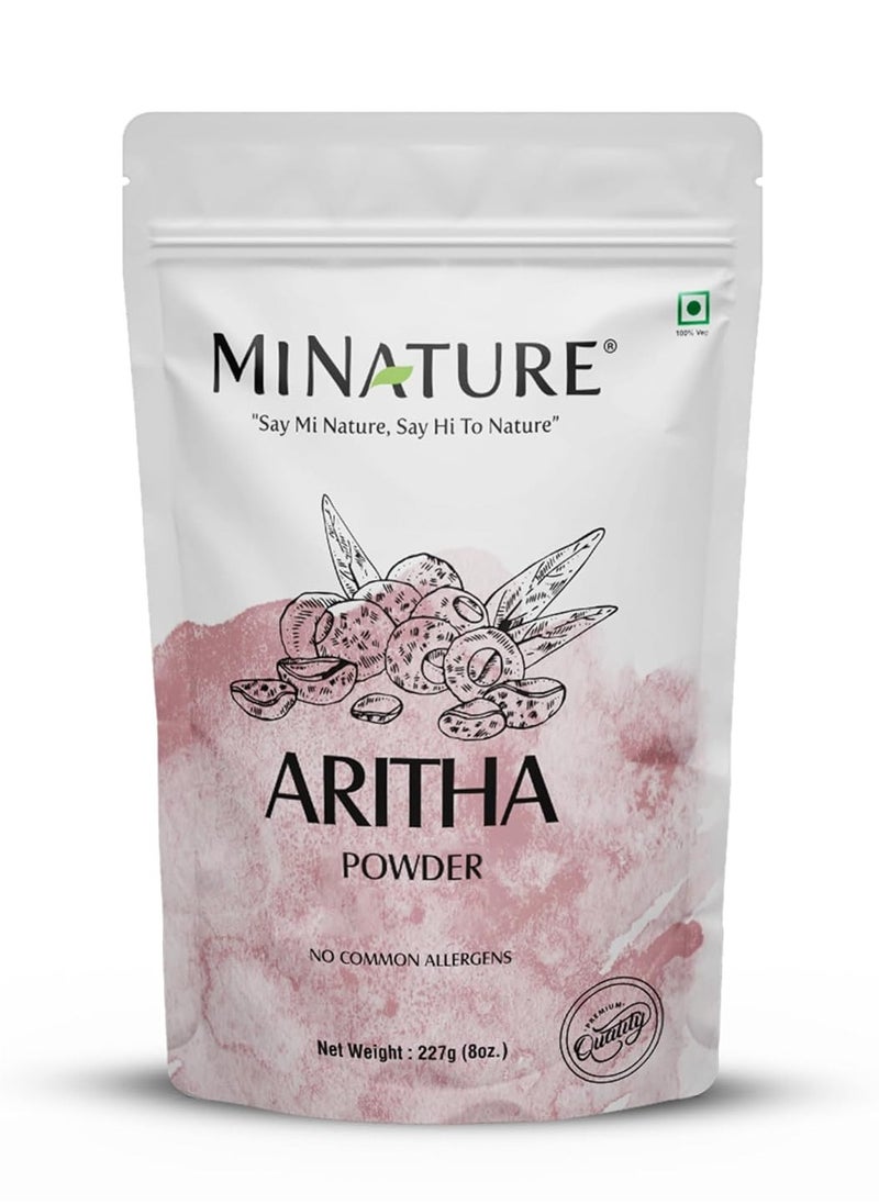 Aritha Nut Powder 227g Soap Sapindus Mukorossi for Silky Hair