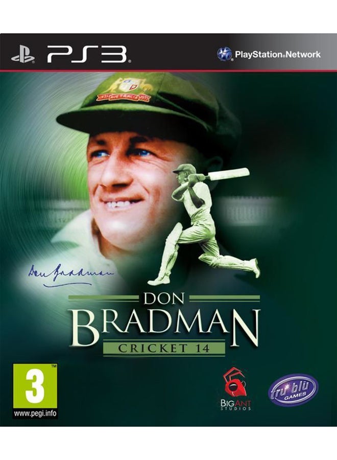 Don Bradman Cricket 14 - Region 2- PlayStation 3 - sports - playstation_3_ps3