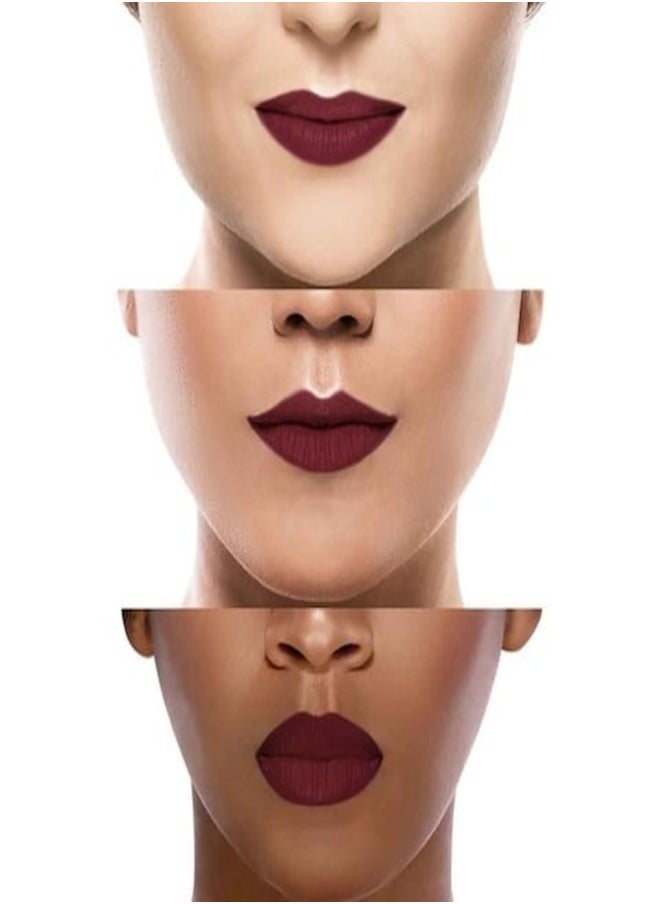 Milani Color Statement Matte Lipstick 88 Raisin Berry (Rich Berry Finish) Cruelty-Free Nourishing Lipstick in Vibrant Shades 5g