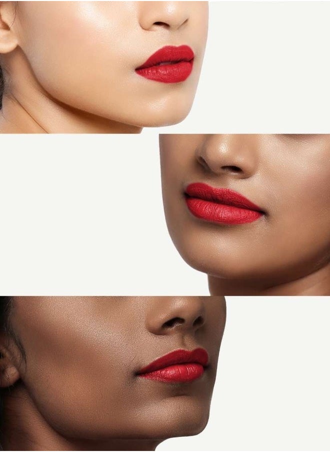 Milani Color Statement Matte Lipstick 07 Best Red Cruelty-Free Nourishing Lipstick in Vibrant Shades 5g