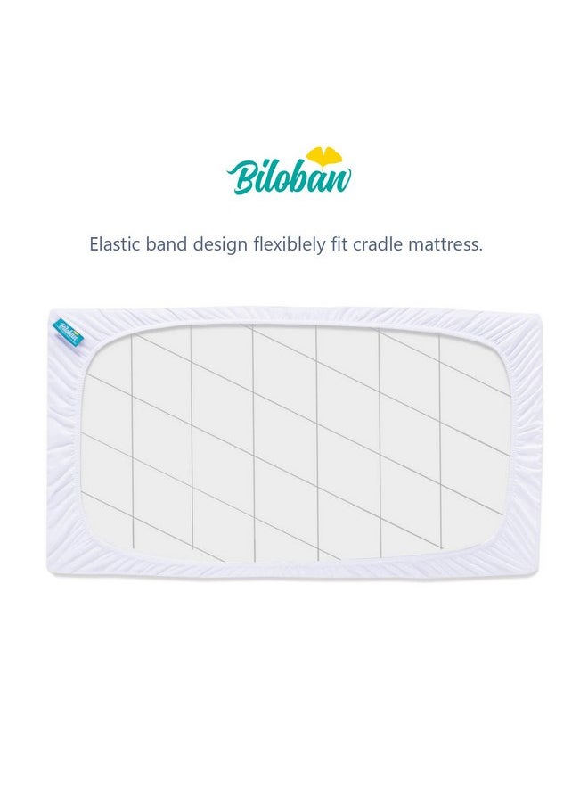 Cradle Bassinet Mattress Pad Cover for 36