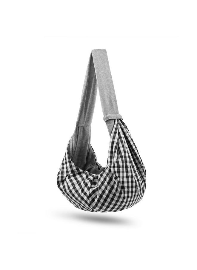 Cosmos Reversible Dog Sling Carrier Dog Purse with Breathable Soft Cotton Suit for Puppy Small Dogs and Cats for Outdoor Travel