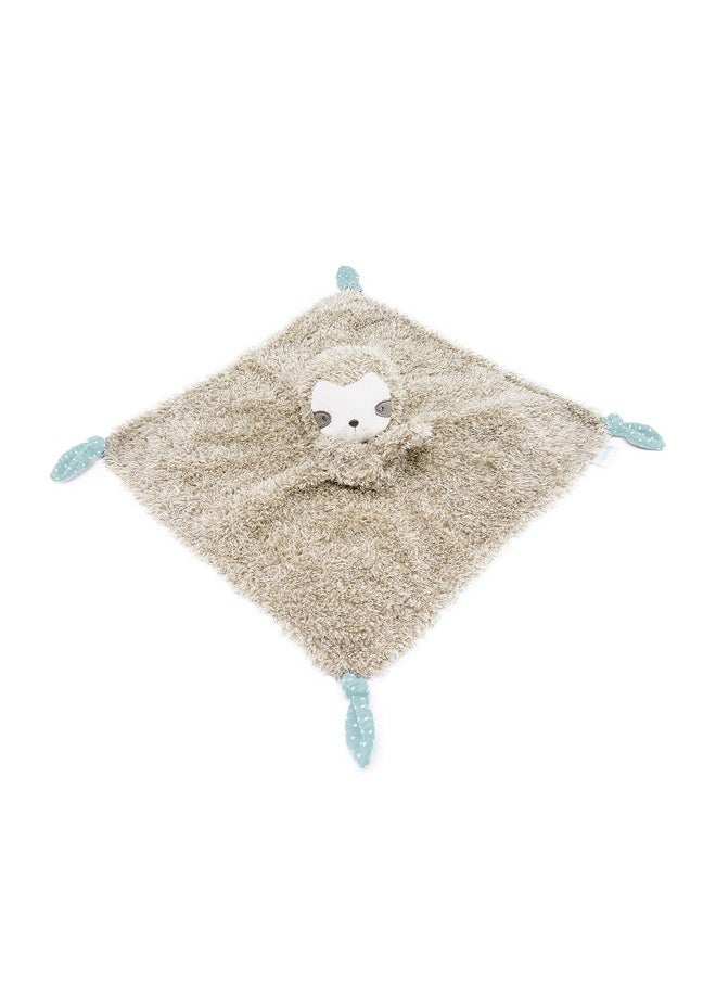 Ingenuity Loni the Sloth Lovey Premium Security Blanket, Soft Plush Toy for Babies, 14 Inches