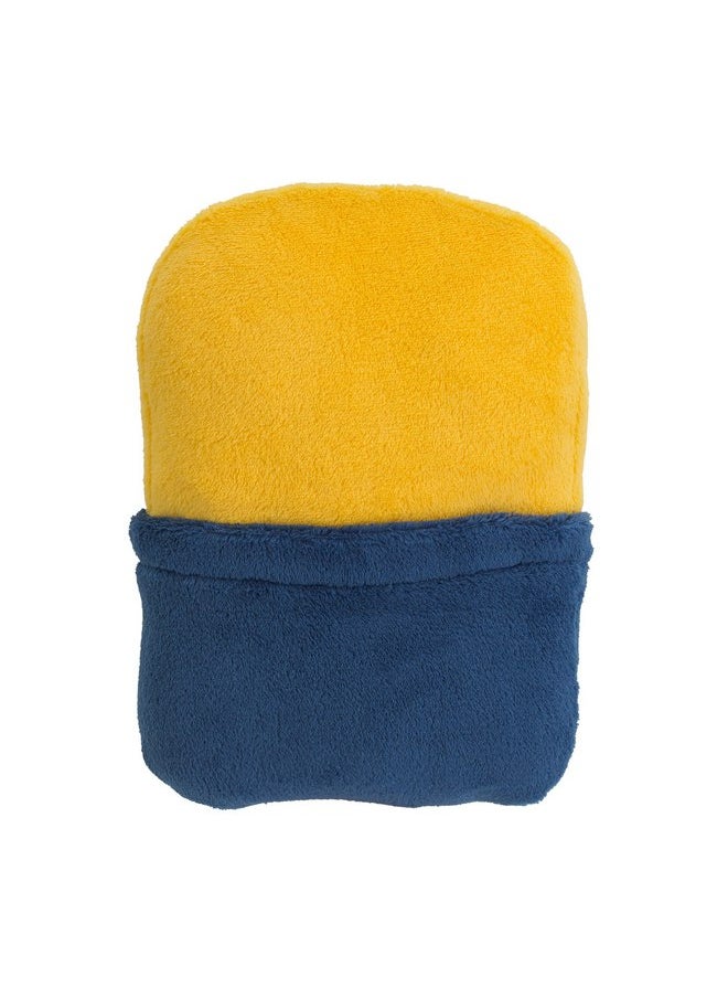 Illimuniation Lazy Minions Club Yellow, Blue and White, Minion Character Shaped Toddler Blanket