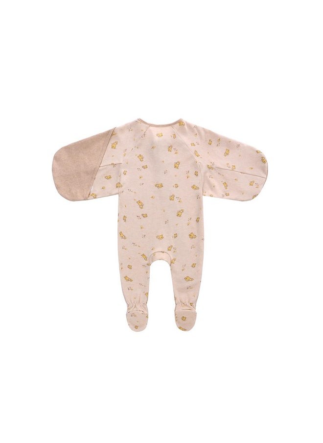 LAT Baby Sleep Sacks Breathable Cotton Swaddle Blankets Baby Transition Sleep Bag Promotes Healthy Hip Development (3-7 Months)