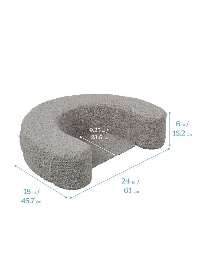 ECR4Kids SoftZone Sit-Up Support Ring Baby Essentials, Grey