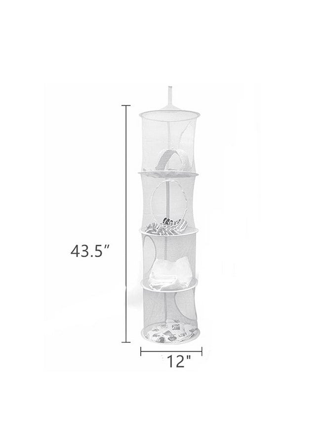 4 Tier Storage for Stuffed Animals,Storage Organizer,43.5 x12