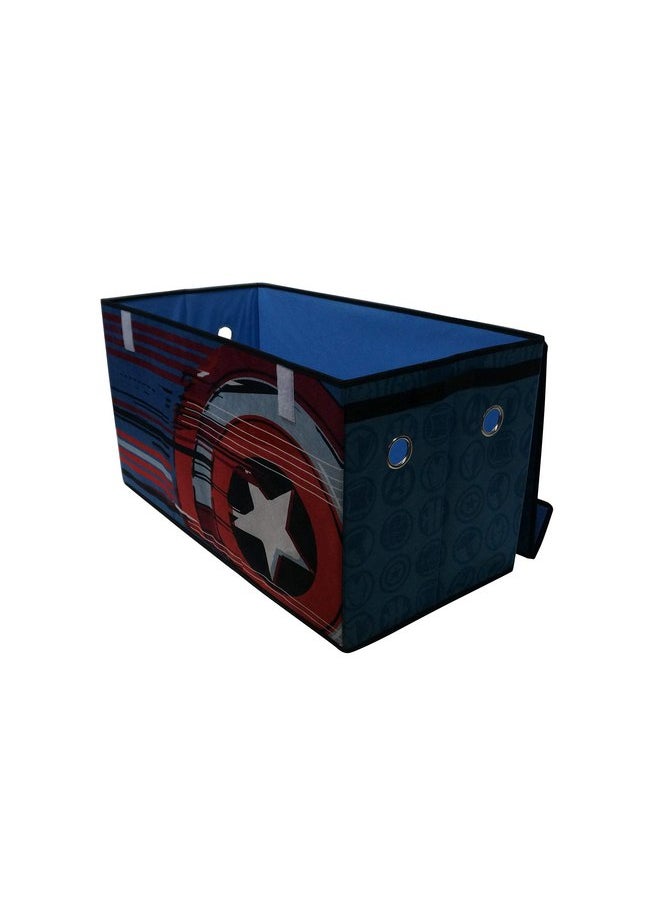 Idea Nuova Marvel Avengers Collapsible Children’s Toy Storage Trunk, Durable with Lid