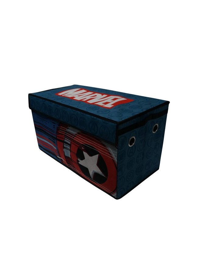 Idea Nuova Marvel Avengers Collapsible Children’s Toy Storage Trunk, Durable with Lid