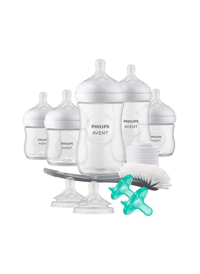Philips AVENT Natural Baby Bottle with Natural Response Nipple, Newborn Baby Gift Set, SCD838/02