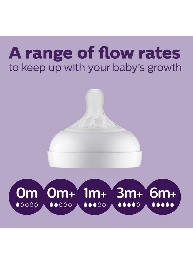 Philips AVENT Natural Baby Bottle with Natural Response Nipple, Newborn Baby Gift Set, SCD838/02