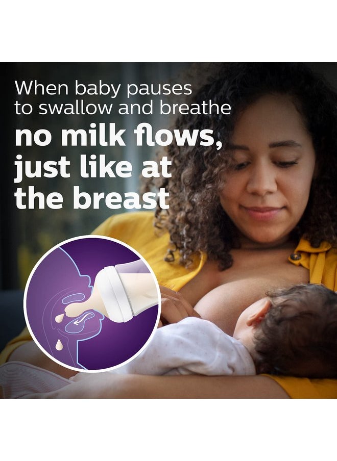 Philips AVENT Natural Baby Bottle with Natural Response Nipple, Newborn Baby Gift Set, SCD838/02