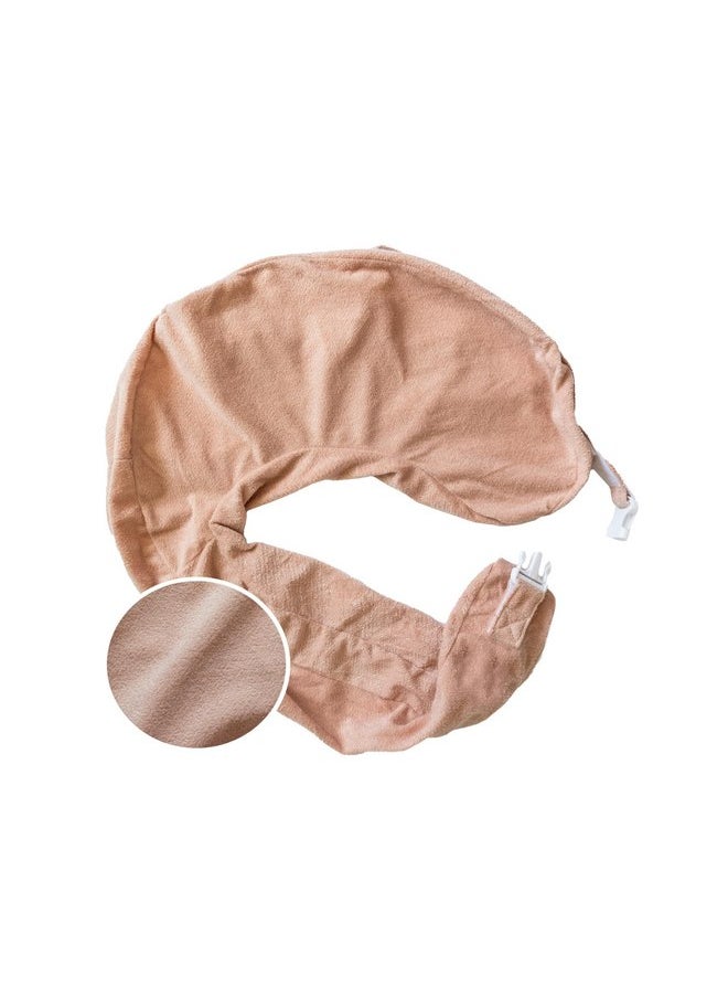 My Brest Friend Deluxe Nursing Pillow Cover - Slipcovers for Baby - Adjustable Fit, Easy Care, Durable - Original Nursing Pillow Not Included, Soft Rose