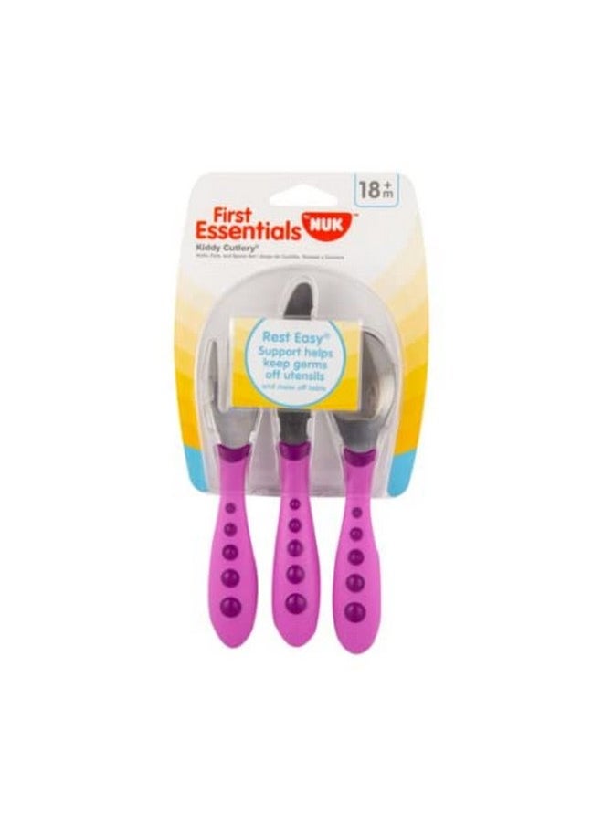 NUK First Essentials Kiddy Cutlery (9 Piece Set)