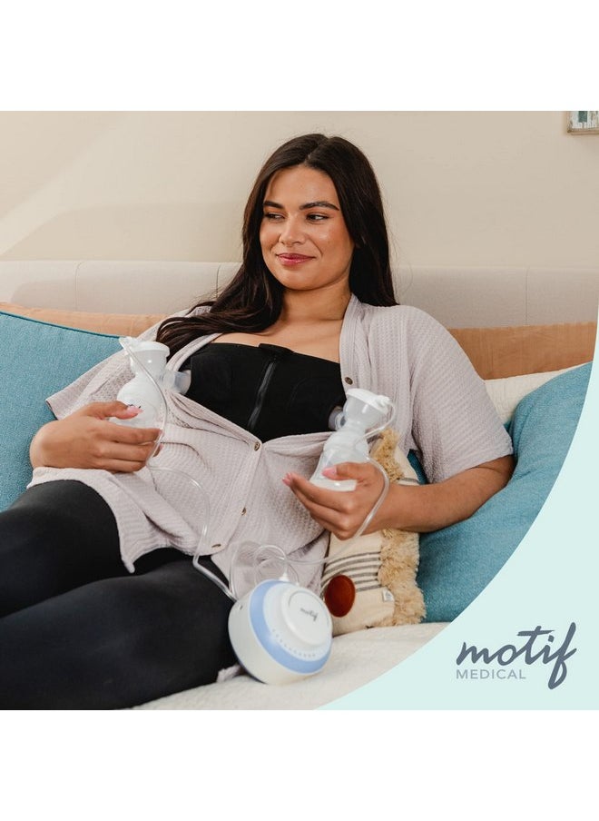 Motif Medical, Twist Resupply Kit, Replacement Parts for Twist Breast Pump, Maternity, Breast Pumping Accessories Clear