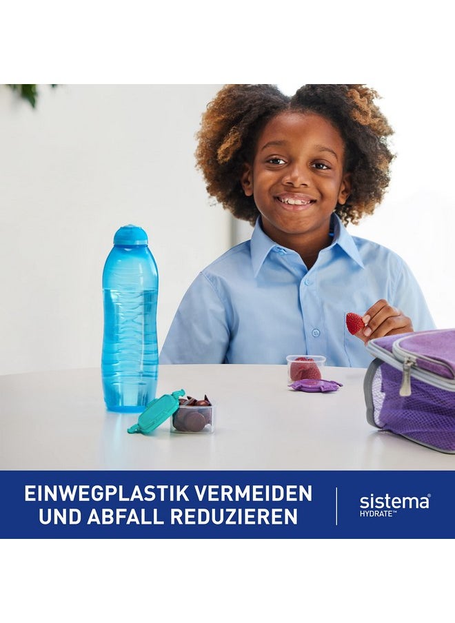 Sistema Twist 'N' Sip Collection Water bottle, 330 ml, Assorted Color