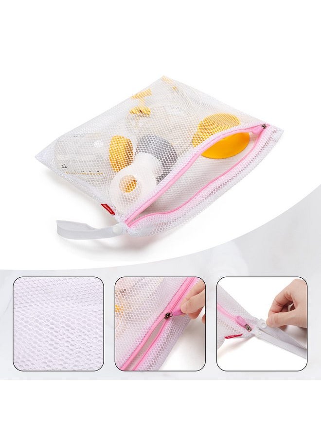 Damero Breast Pump Parts Bag, Wet Dry Breast Pump Parts Bag, Pumping Bag with Waterproof Mat and Mesh Bag, Gray Arrow