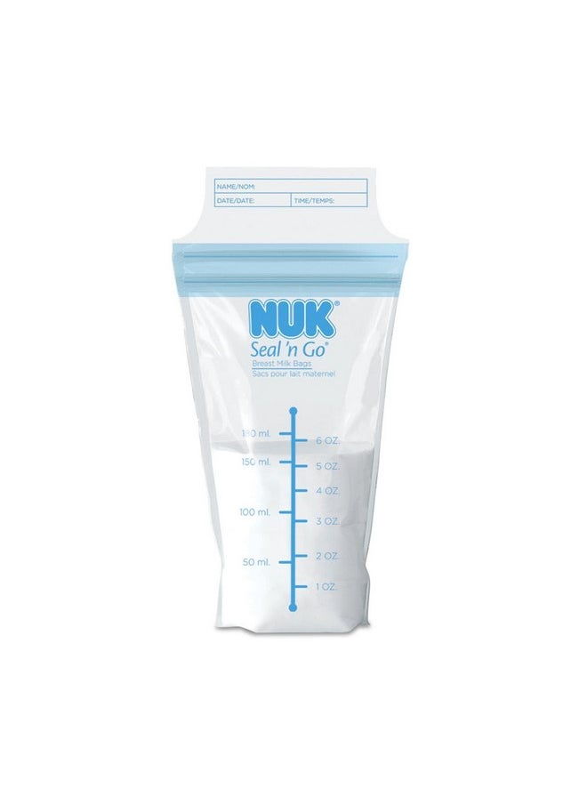 NUK Seal N Go Breast Milk Bags, 200 Count