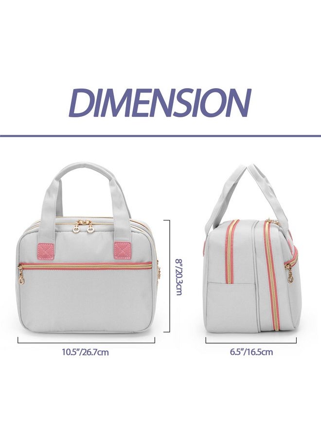 Damero Wearable Breast Pump Bag Compatible with Elvie and Momcozy Breast Pump, Carrying Bag for Wearable Breast Pump, Bottles, Pump Parts and Ice Pack