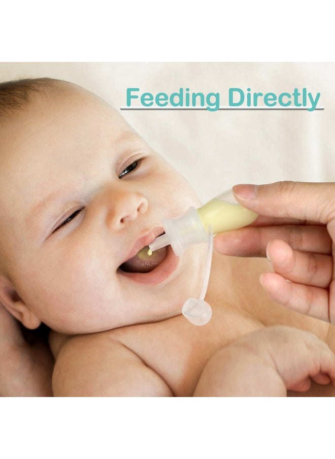 BumbleBee Colostrum Collector Syringes Reusable Breast Milk Collector, Multi-Use Colostrum Container with Storage Case, Cotton Wipe & Cleaning Brush, BPA Free, 5ml-6pcs