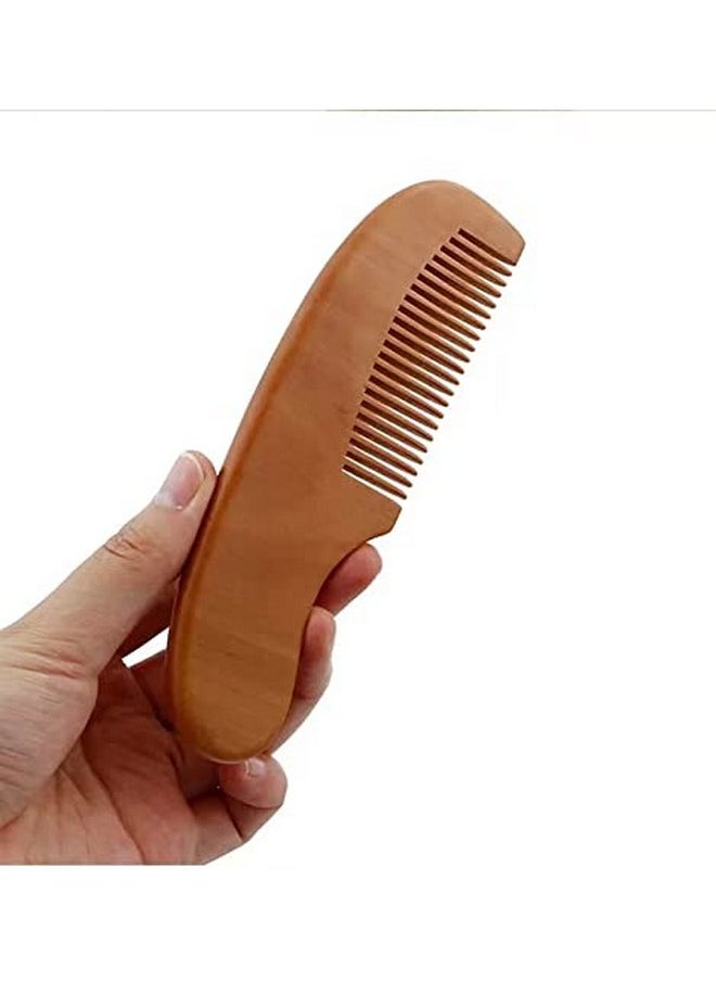 PandaEar 3 Pack Baby Brush and Comb Set Newborn, Silicone Cradle Cap Brush for Babies, Soft Newborn Hair Brush with Soft Goat Bristles, Wooden Toddler Comb Hairbrush Set for Boys and Girls