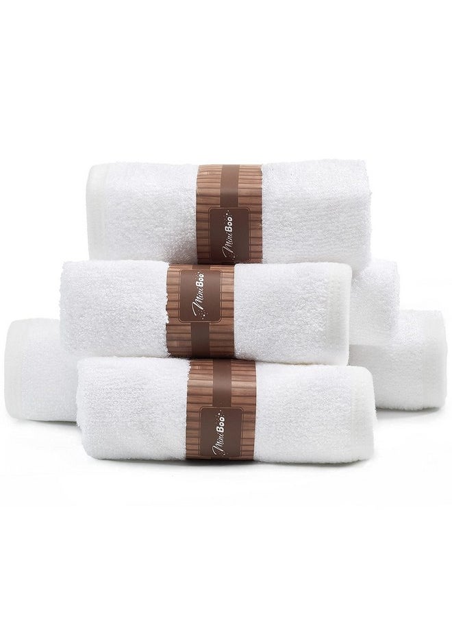 MINIBOO Premium Baby Washcloths for Sensitive Skin - Extra Soft and Absorbent Rayon from Bamboo Face Cloths and Newborn Bath Face Towel - Perfect as Baby Gifts