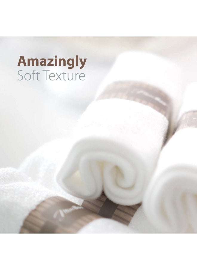 MINIBOO Premium Baby Washcloths for Sensitive Skin - Extra Soft and Absorbent Rayon from Bamboo Face Cloths and Newborn Bath Face Towel - Perfect as Baby Gifts
