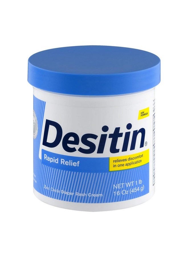 DESITIN Daily Defense Diaper Rash Cream 16 oz (Pack of 3)