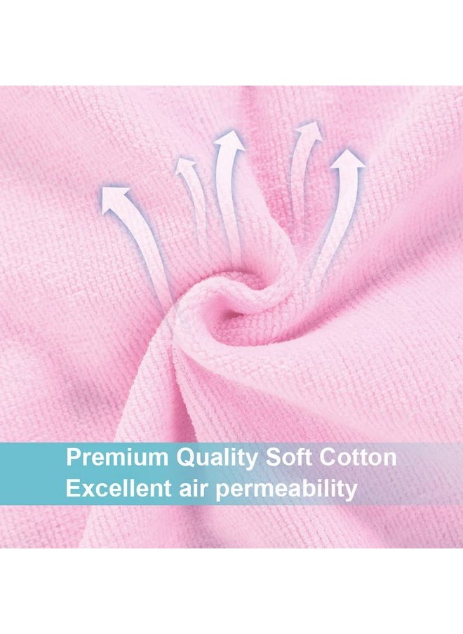 MICHLEY Unisex Baby Animal Hooded Bath Towel Soft Cotton Beach Swimming Bathrobe for 0-6T, Pink Fox