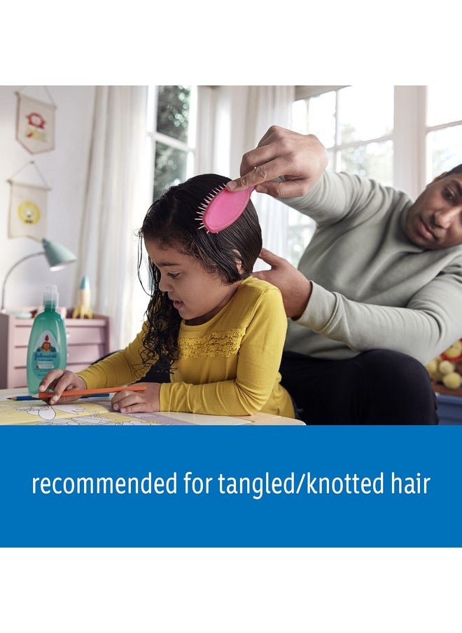 Johnson's No More Tangles Toddler & Kids Detangling Spray to Unlock Knots in Hair, Hypoallergenic & Paraben-Free, No More Tears Tear-Free Formula for Wet or Dry Hair, 10 fl. oz