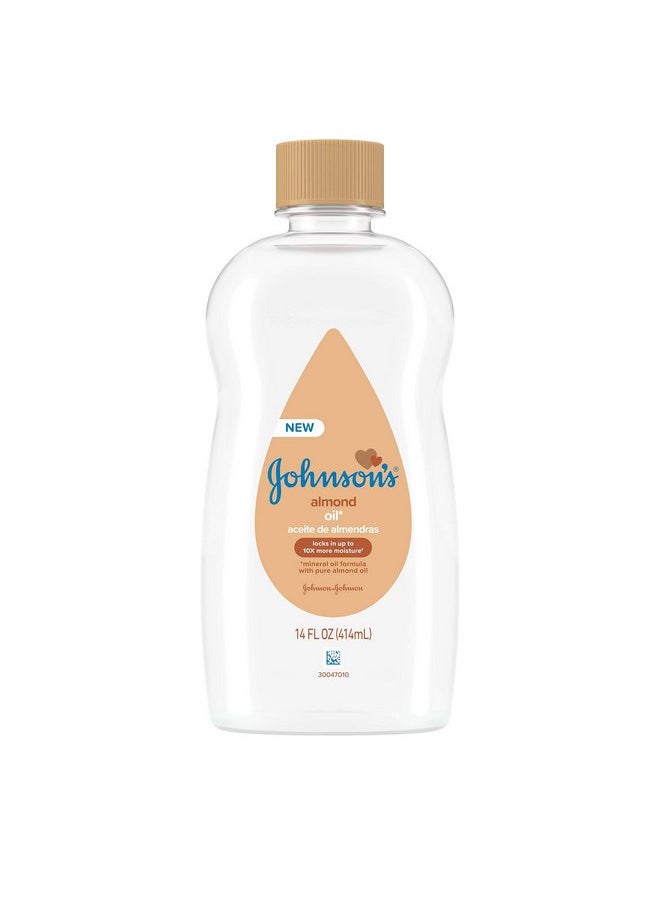 Johnson's Baby Almond Oil Paraben-Free, Phthalate-Free, 14 Fl Oz