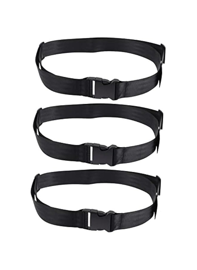 3pcs Toddler Safety Highchair Universal Straps Belt High Pushchair Pram Belts Shopping Harness Strap for Buggy Supermarket Kids Baby Adjustable Cm