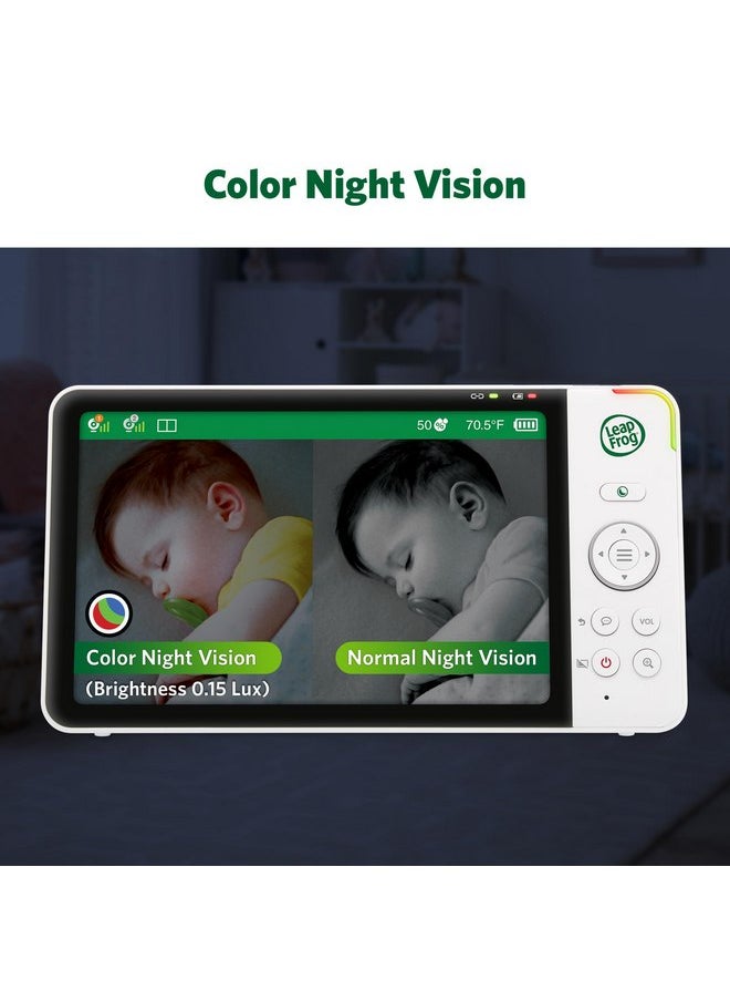 LeapFrog LF920HD Baby Monitor with Camera and Audio, 7