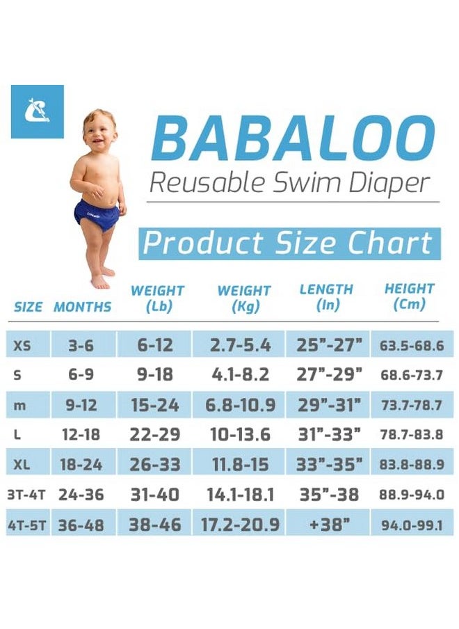 Cressi Boys' Babaloo Diaper, Pink, 4T/5T | 36/48 Months