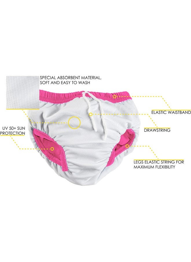 Cressi Boys' Babaloo Diaper, Pink, 4T/5T | 36/48 Months