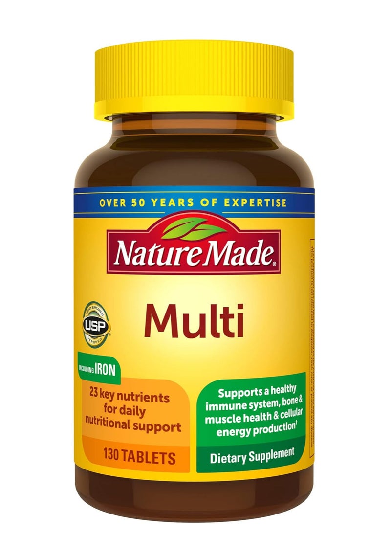 Nature Made Multi Complete Including Iron 130 Tablets