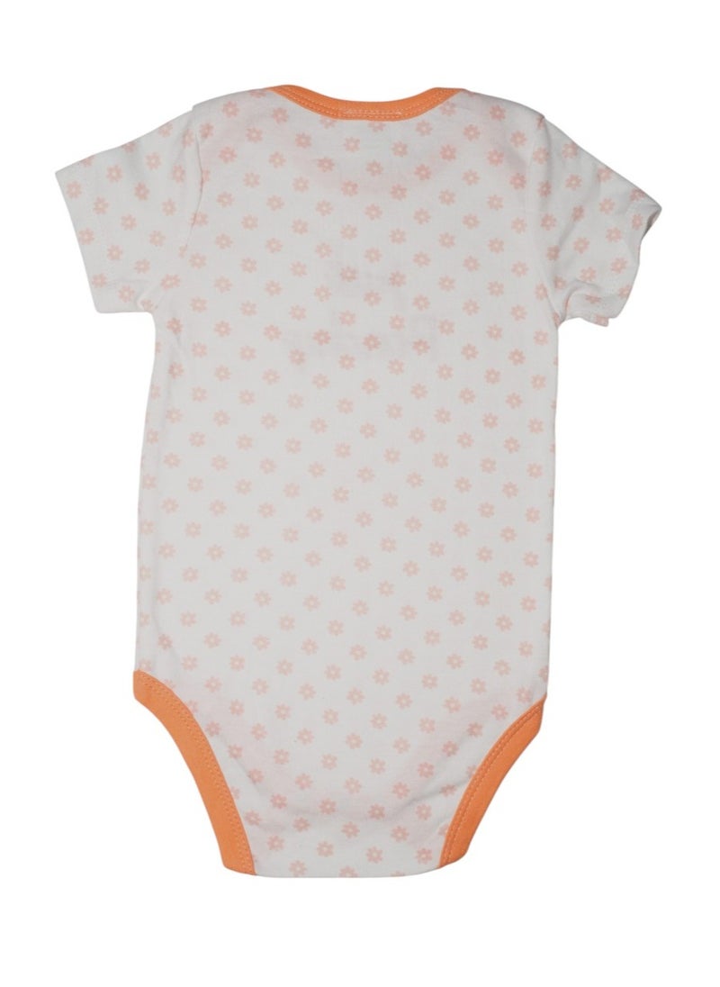 Bambimici Orange Sleeveless Onesies