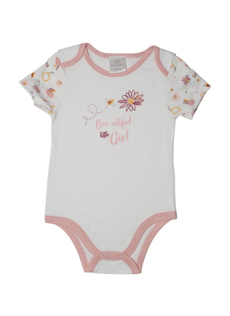 Bambimici Sugar & Spice Sweetheart Baby Bodysuit