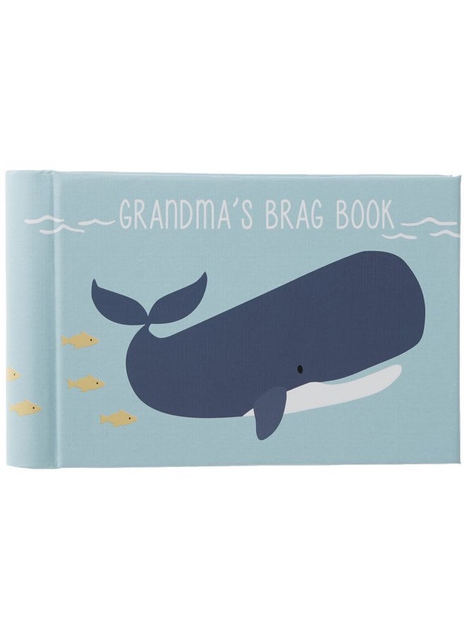 Carter's BP73-14074 Blue Under The Sea Mini Baby Photo Album Brag Book, Holds 40 Photos