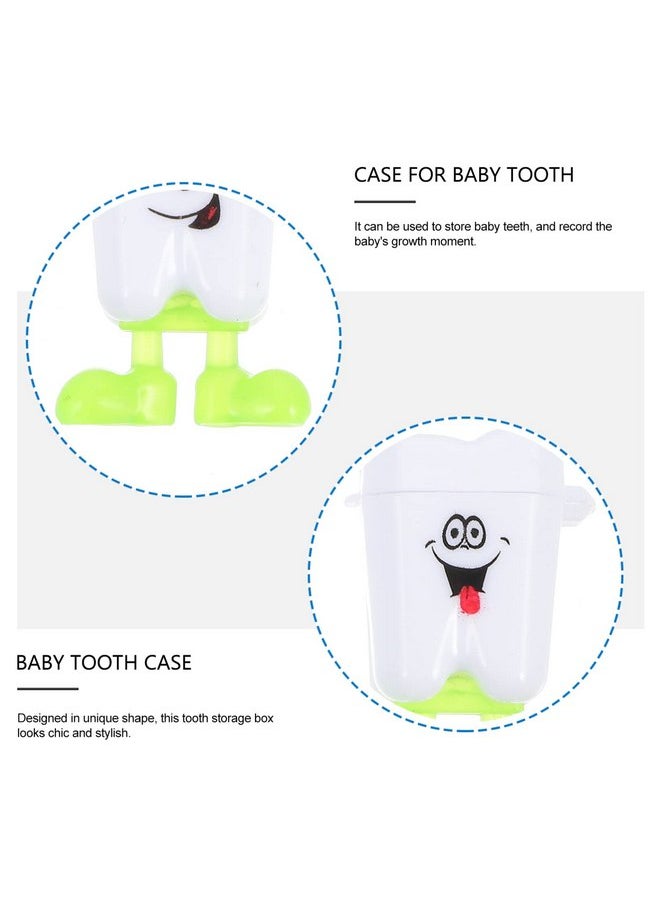 Scicalife Baby Tooth Box, Plastic Kids Tooth Organizer, Baby Child Tooth Keepsake Holder, Teeth Storage Memory Container For Boys & Girls, Dentist Office Giveaways For Kids(50pcs)