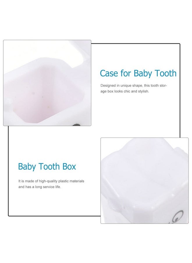 Scicalife Baby Tooth Box, Plastic Kids Tooth Organizer, Baby Child Tooth Keepsake Holder, Teeth Storage Memory Container For Boys & Girls, Dentist Office Giveaways For Kids(50pcs)