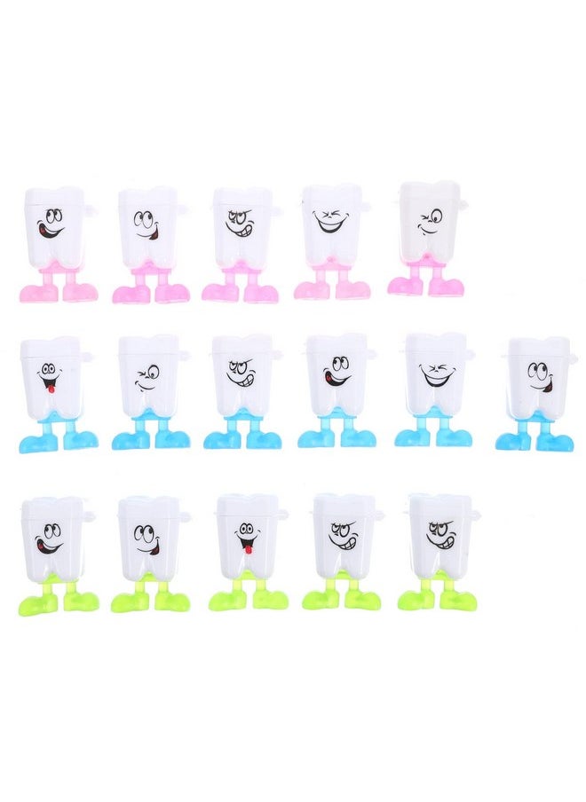 Scicalife Baby Tooth Box, Plastic Kids Tooth Organizer, Baby Child Tooth Keepsake Holder, Teeth Storage Memory Container For Boys & Girls, Dentist Office Giveaways For Kids(50pcs)